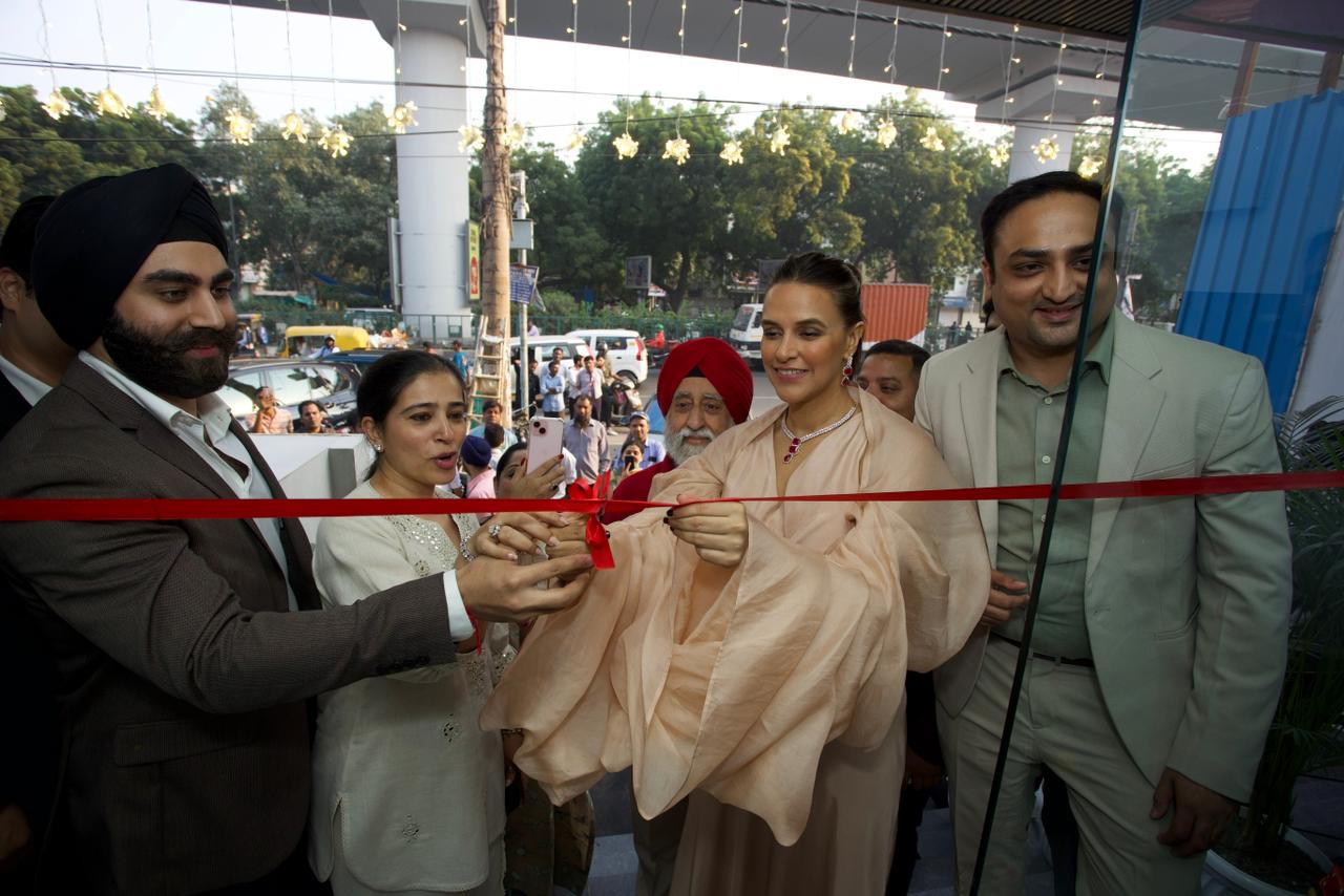 Grand Store Launch of Limelight Diamonds largest store in Delhi, inaugurated by Actress Neha Dhupia